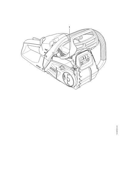 Imagem de Numero da máquina MS 162 C-BE