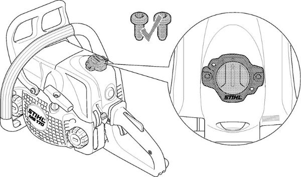 Moto-serras a gasolina (MS) MS 170 Smart Connector da marca Stihl
