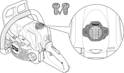 Moto-serras a gasolina (MS) MS 180 C-BE Smart Connector da marca Stihl
