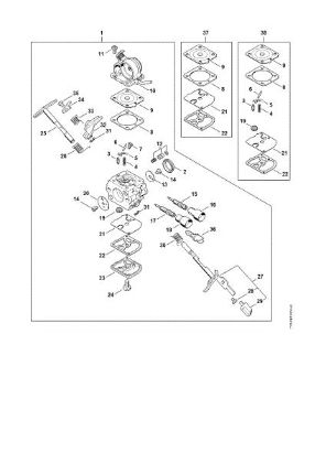 Imagem de Carburador 1139/25 MS 211 C-BE