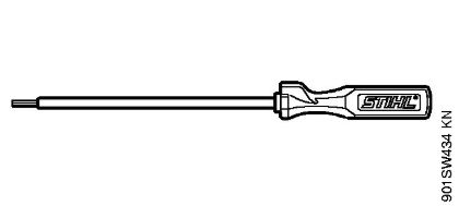 Moto-serras a gasolina (MS) MS 231 C-BE Chave de fenda da marca Stihl