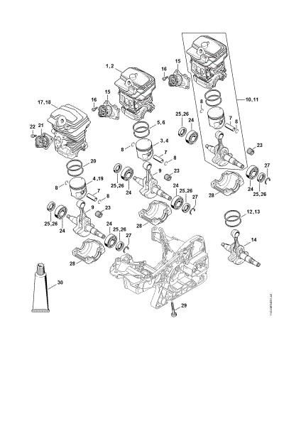 Imagem de Cilindro MS 231 C-BE