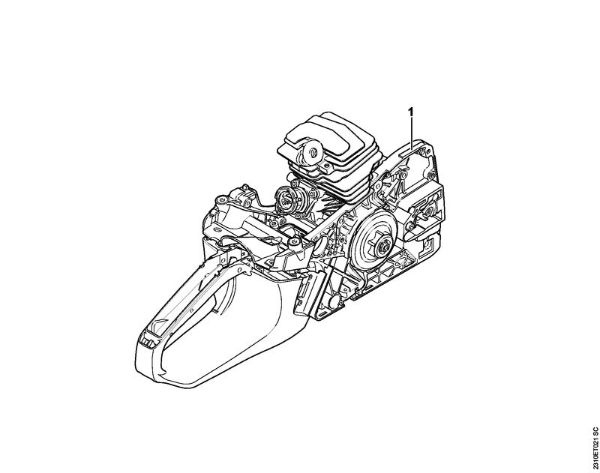 Moto-serras a gasolina (MS) MS 251 Numero da máquina da marca Stihl