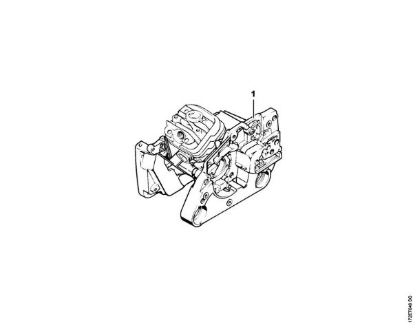 Moto-serras a gasolina (MS) MS 260-W Numero da máquina da marca Stihl