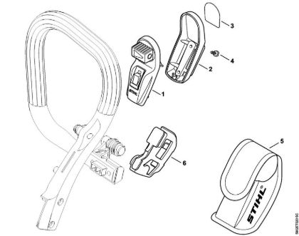 Moto-serras a gasolina (MS) MS 261 C-M Laser 2-in-1 da marca Stihl