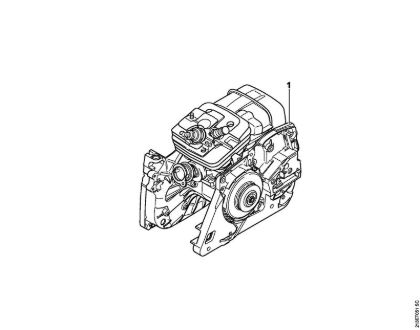 Moto-serras a gasolina (MS) MS 361-VW Numero da máquina da marca Stihl