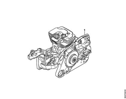 Moto-serras a gasolina (MS) MS 362 Numero da máquina da marca Stihl