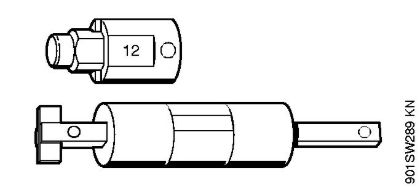 Moto-serras a gasolina (MS) MS 400 C-M Ferramenta de montagem 12 da marca Stihl