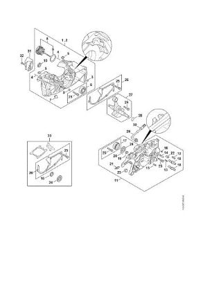 Imagem de Caixa da cambota MS 462 C-M VW