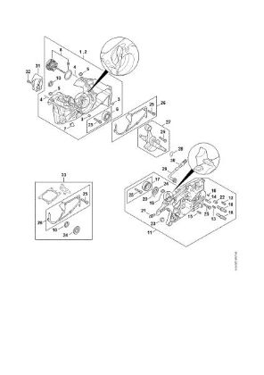 Imagem de Caixa da cambota MS 462 C-M VW