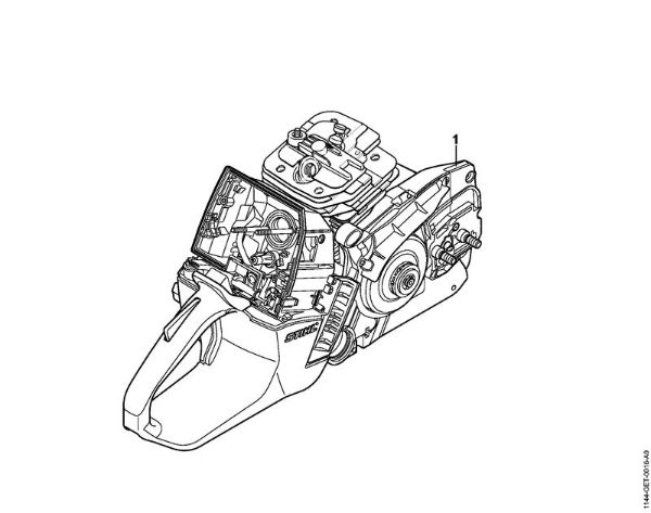Moto-serras a gasolina (MS) MS 651 Numero da máquina da marca Stihl