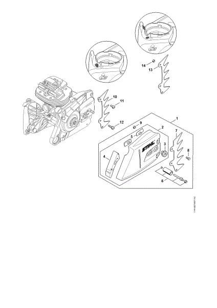 Imagem de Tampa do carreto MS 651