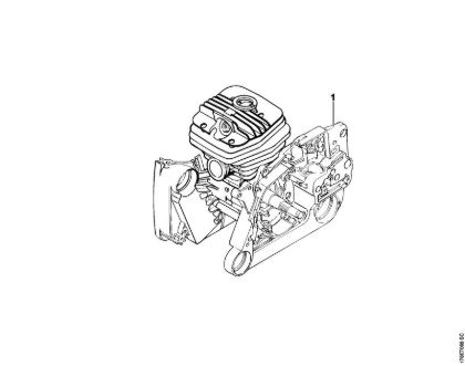 Moto-serras a gasolina (MS) MS 660-W Numero da máquina da marca Stihl
