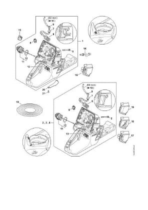 Imagem de Caixa do tanque MS 661 C-M