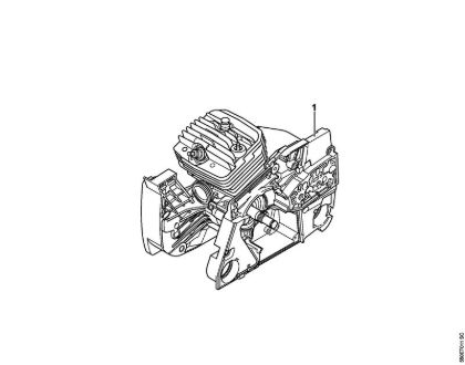 Moto-serras a gasolina (MS) MS 880 Numero da máquina da marca Stihl