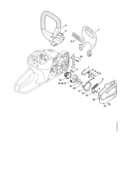 Imagem de Protector, Freio de corrente MSA 200 C-B