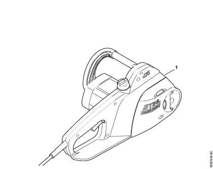 Serras eléctricas (MSE) MSE 160 C-Q Numero da máquina da marca Stihl