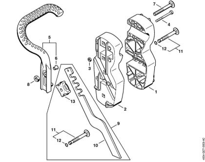 Motor multifuncional (MM) MM 56 Flange da marca Stihl