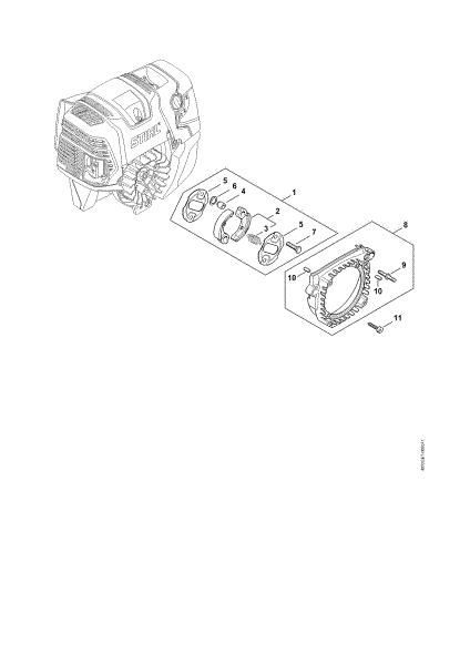 Imagem de Embreagem, Carcaça do ventilador BT 131