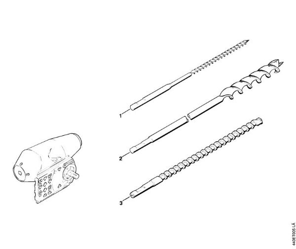 BT 310, BT 311 BT 311 Ferramentas, Acessórios especiais da marca Stihl