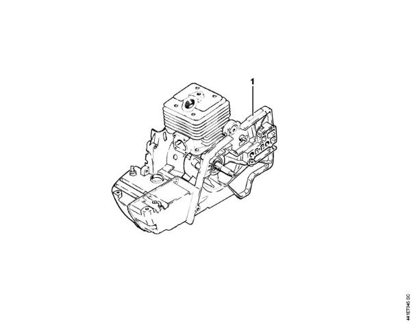 BT 360 BT 360 Numero da máquina da marca Stihl