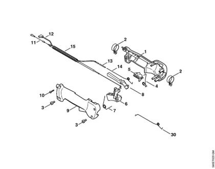 Podadoras (HT) HT 75 Cabo da mão (24.2002) da marca Stihl