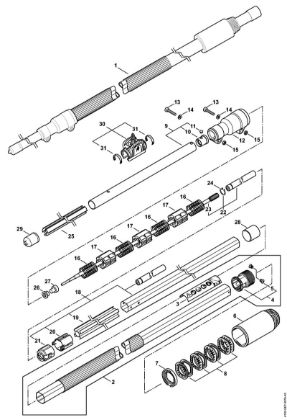 Podadoras (HT) HT 75 Haste HT 75 da marca Stihl