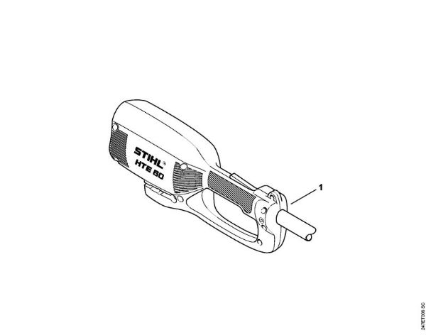 Podadoras eléctricas (HTE) HTE 60 Numero da máquina da marca Stihl