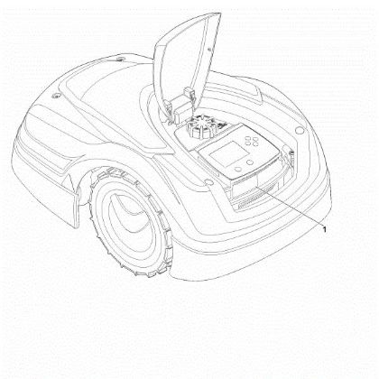 Imagem de I - Numero da máquina RMI 422.1