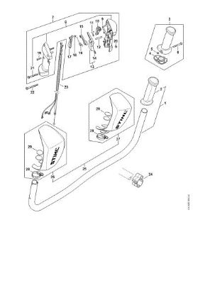 Imagem de Cabo para duas mãos FS 260 FS 260