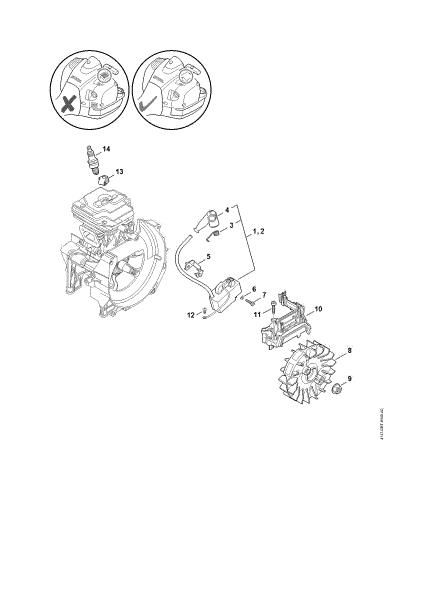Imagem de Sistema de ignição FS 260 RC-E