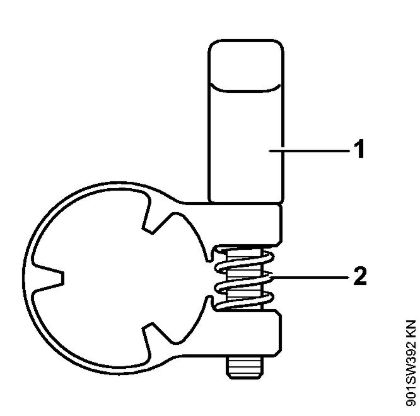 Foices a motor (FS) FS 38 Braçadeira tensora da marca Stihl