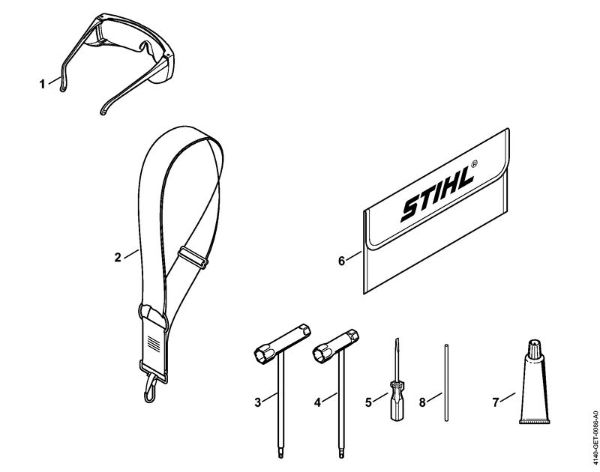Foices a motor (FS) FS 45 Ferramentas, Acessórios especiais da marca Stihl