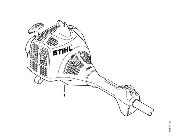 Foices a motor (FS) FS 55 RC-E Numero da máquina da marca Stihl