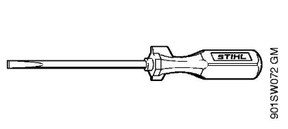 Foices a motor (FS) FS 56 C-E Chave de fenda da marca Stihl