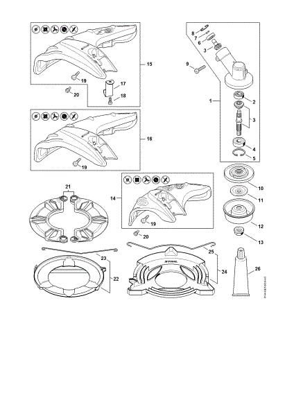 Imagem de Engrenagem, Protecção FS 56 RC-E