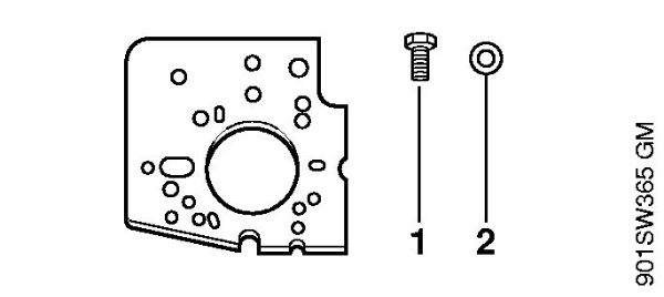 Foices a motor (FS) FS 75 Placa tensora da marca Stihl