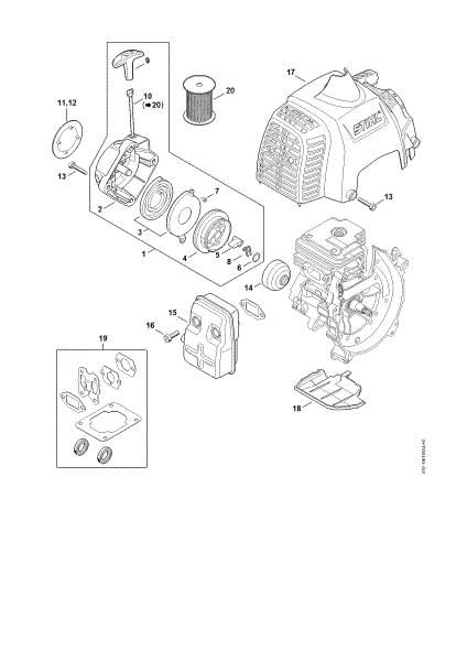 Imagem de Dispositivo de arranque, Silenciador FR 235.0 T