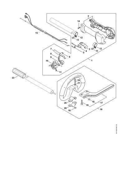 Imagem de Cabo de manejo FR 410 C-E