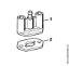 Foices a motor portáteis nas costas (FR) FR 460 TC-E Flange da marca Stihl