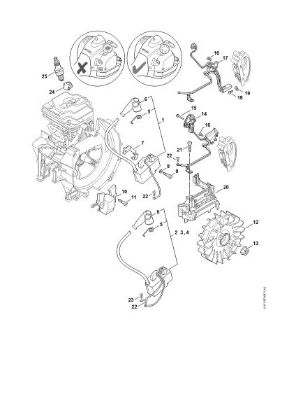 Imagem de Sistema de ignição FR 460 TC-EFM