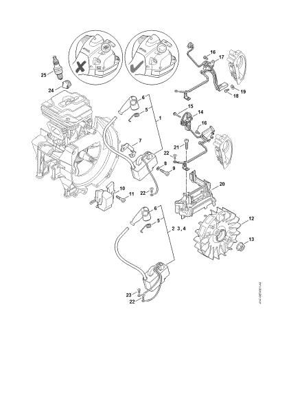 Imagem de Sistema de ignição FR 460 TC-EFM