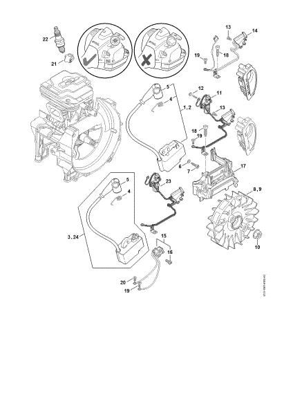 Imagem de Sistema de ignição FR 480 C-E (4147)