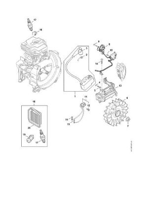 Imagem de Sistema de ignição FS 361 C-EM