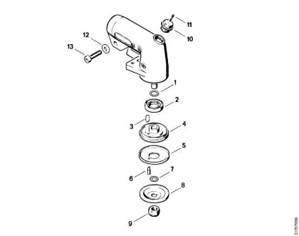 Roçadeiras (FS) FS 410 (4110) Engrenagem da marca Stihl