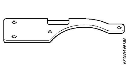 Roçadeiras (FS) FS 410 C-E K Placa tensora da marca Stihl