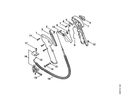 Roçadeiras (FS) FS 420 Cabo de manejo (29.2002) da marca Stihl