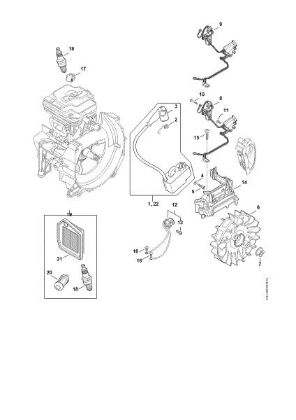 Imagem de Sistema de ignição FS 461 C-EM L