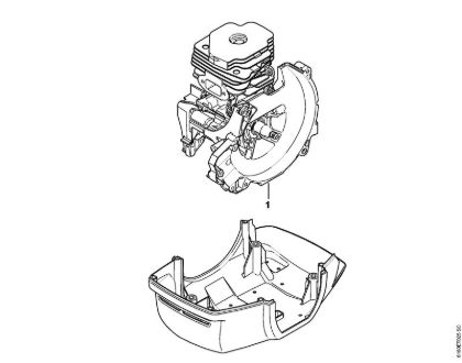 Roçadeiras (FS) FS 490 C-EM K Numero da máquina da marca Stihl