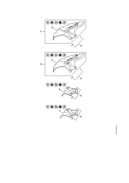 Imagem de Protecção FS 490 C-EM K, FS 490 C-EM KW FS 490 C-EM K